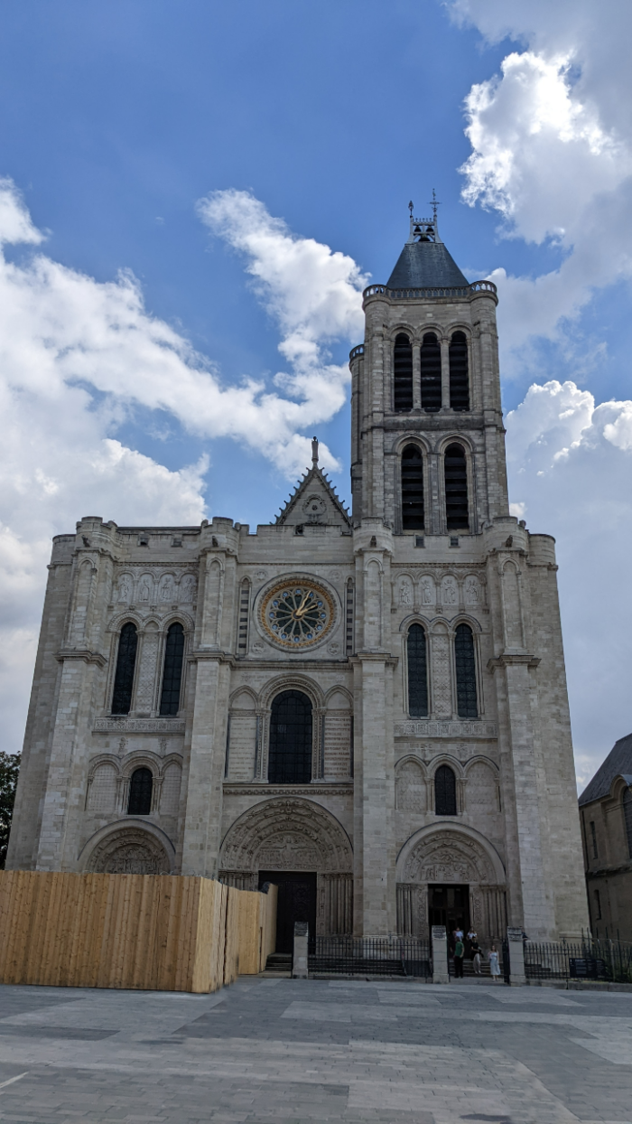 Façade de la Basilique de Saint Denis