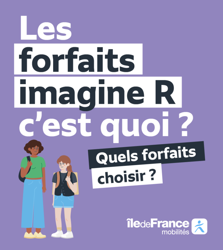 Abonnements Imagine'R : c'est le moment de faire vos démarches